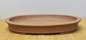 Preview: Bonsaischale handgearbeitet oval von Yixing Lotus Pottery, 46x34x6,5 cm