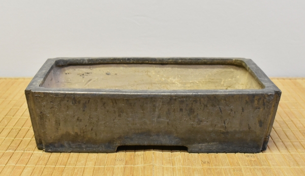 Bonsaischale handgearbeitet rechteckig von Walter Venne, 31x23,5x8 cm