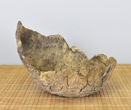 Bonsai Mondschale handgearbeitet von Walter Venne, 24x10-21 cm